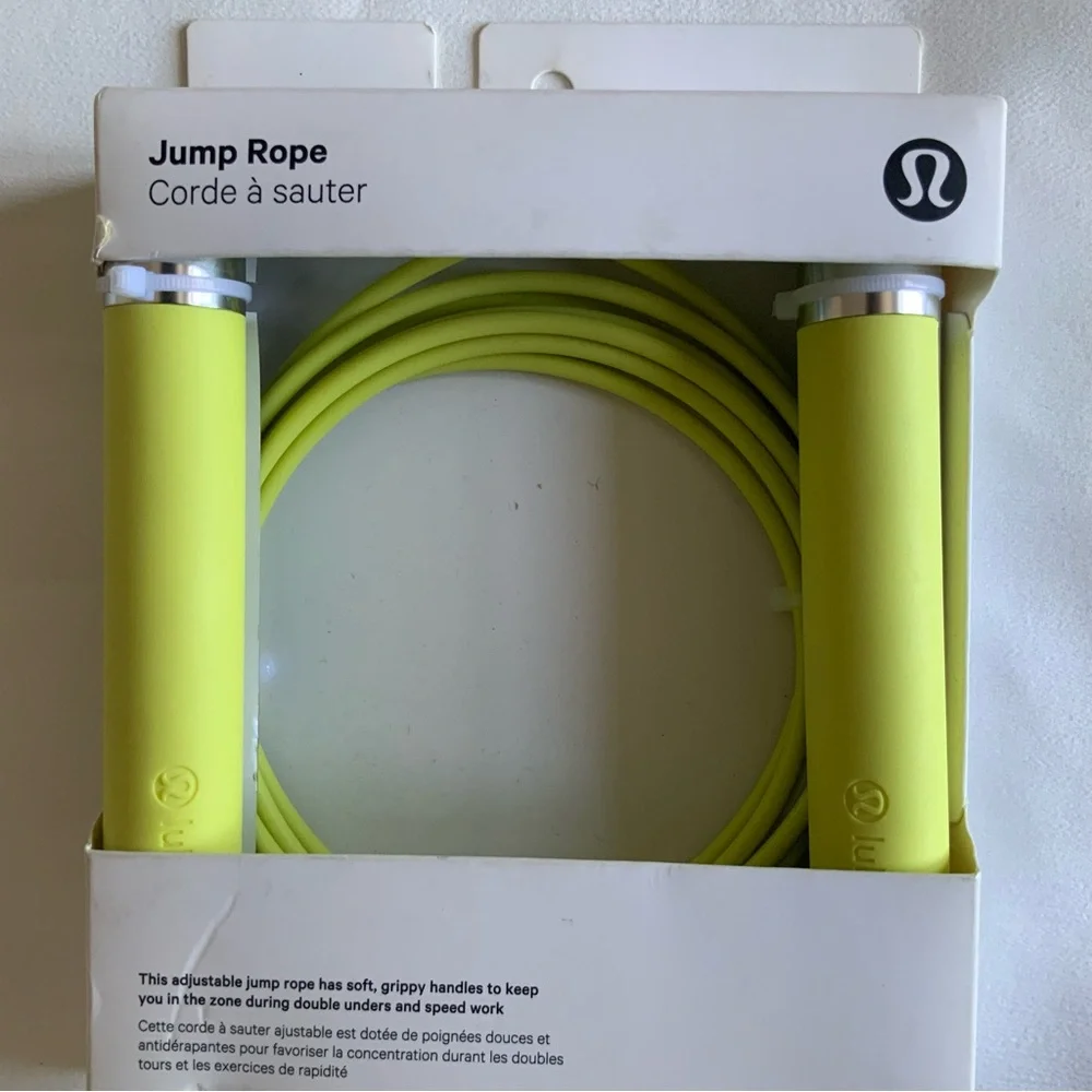 Lululemon Athletica Yellow Jump Rope - Picture 2 of 6